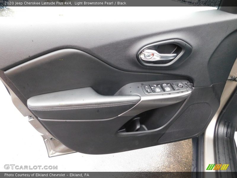 Light Brownstone Pearl / Black 2020 Jeep Cherokee Latitude Plus 4x4