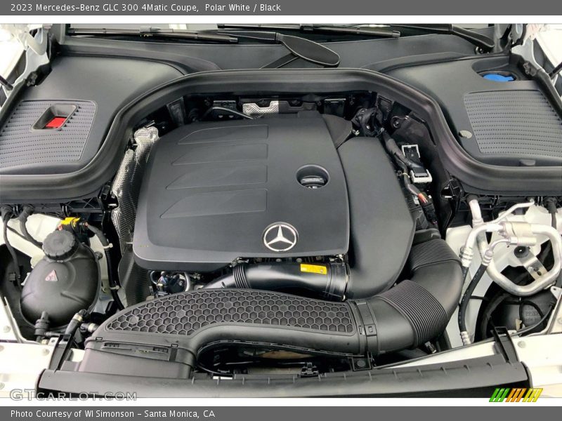 Polar White / Black 2023 Mercedes-Benz GLC 300 4Matic Coupe