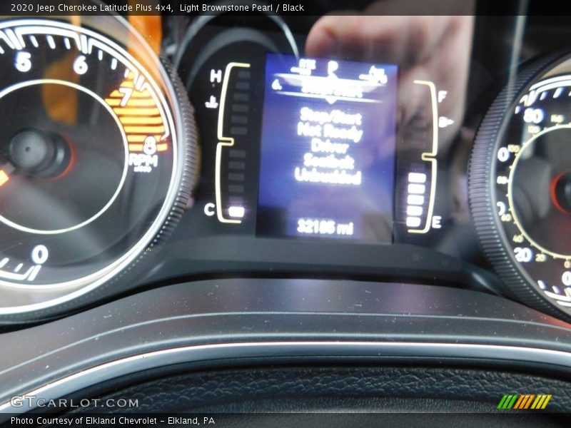 Light Brownstone Pearl / Black 2020 Jeep Cherokee Latitude Plus 4x4