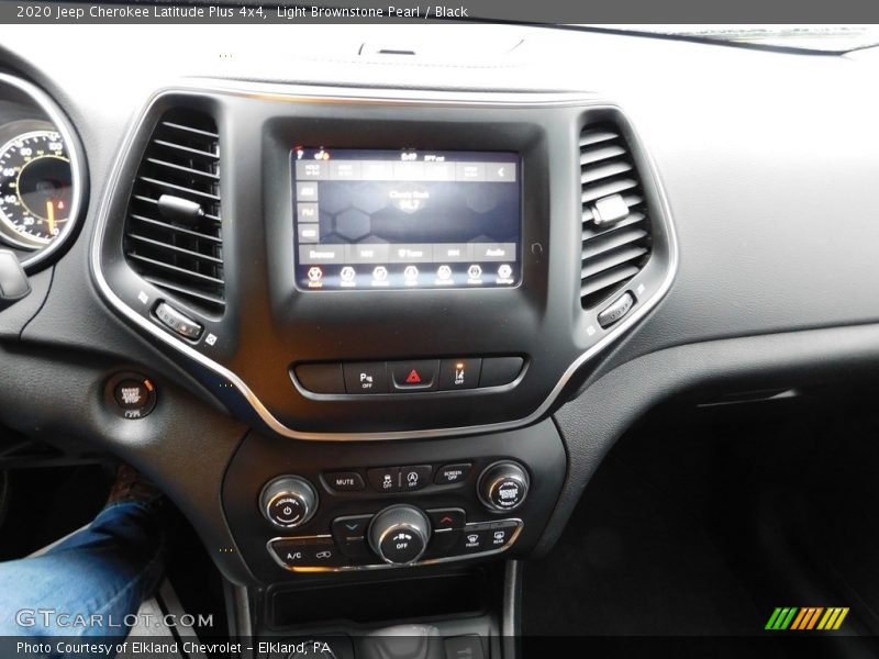 Light Brownstone Pearl / Black 2020 Jeep Cherokee Latitude Plus 4x4