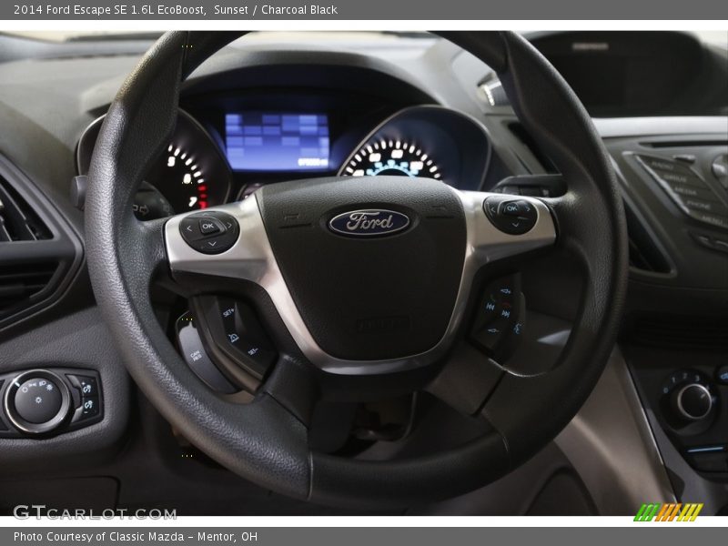 Sunset / Charcoal Black 2014 Ford Escape SE 1.6L EcoBoost