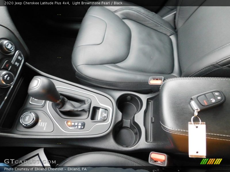 Light Brownstone Pearl / Black 2020 Jeep Cherokee Latitude Plus 4x4