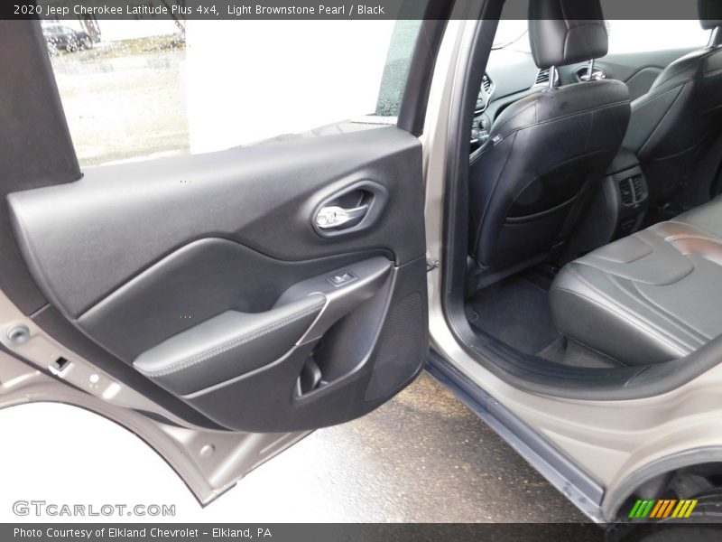 Light Brownstone Pearl / Black 2020 Jeep Cherokee Latitude Plus 4x4