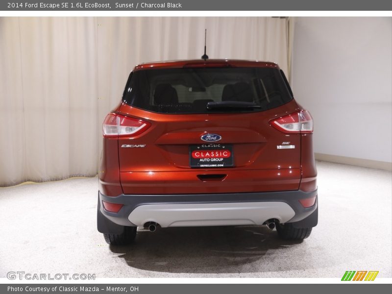 Sunset / Charcoal Black 2014 Ford Escape SE 1.6L EcoBoost