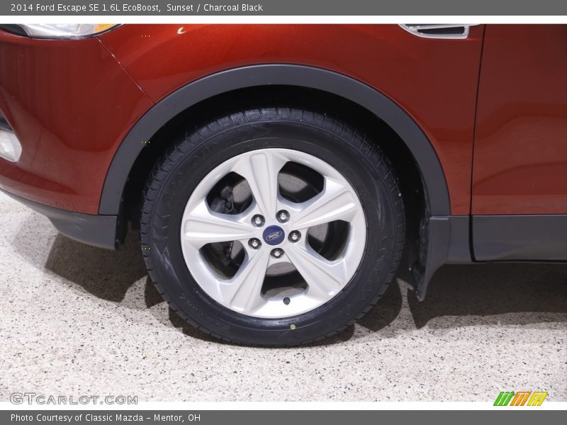 Sunset / Charcoal Black 2014 Ford Escape SE 1.6L EcoBoost