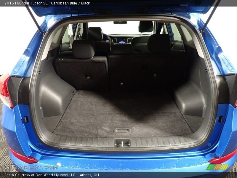 Caribbean Blue / Black 2016 Hyundai Tucson SE