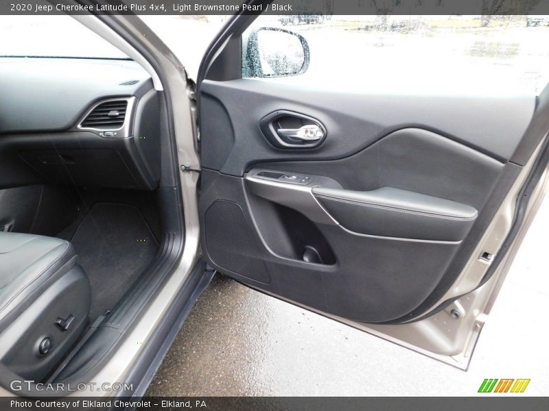 Light Brownstone Pearl / Black 2020 Jeep Cherokee Latitude Plus 4x4
