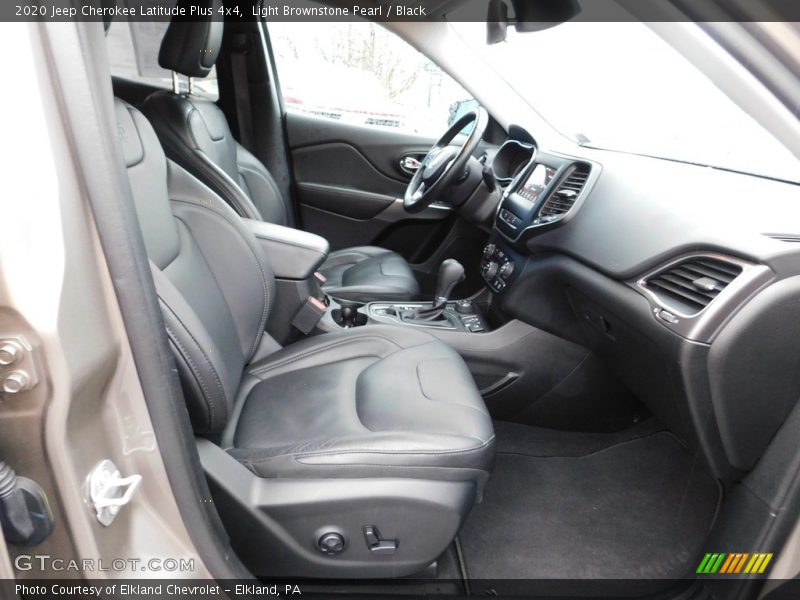 Light Brownstone Pearl / Black 2020 Jeep Cherokee Latitude Plus 4x4