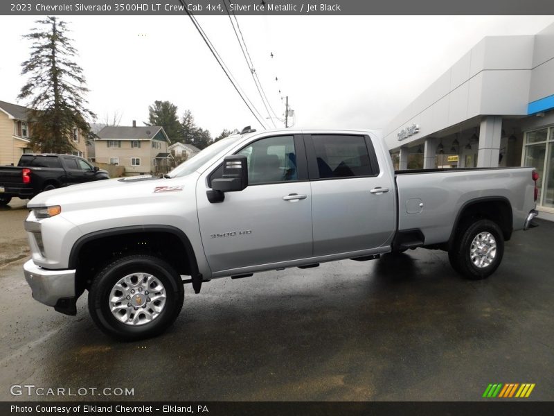  2023 Silverado 3500HD LT Crew Cab 4x4 Silver Ice Metallic