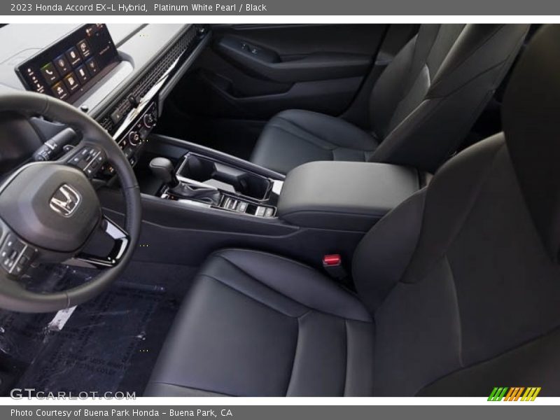 Front Seat of 2023 Accord EX-L Hybrid