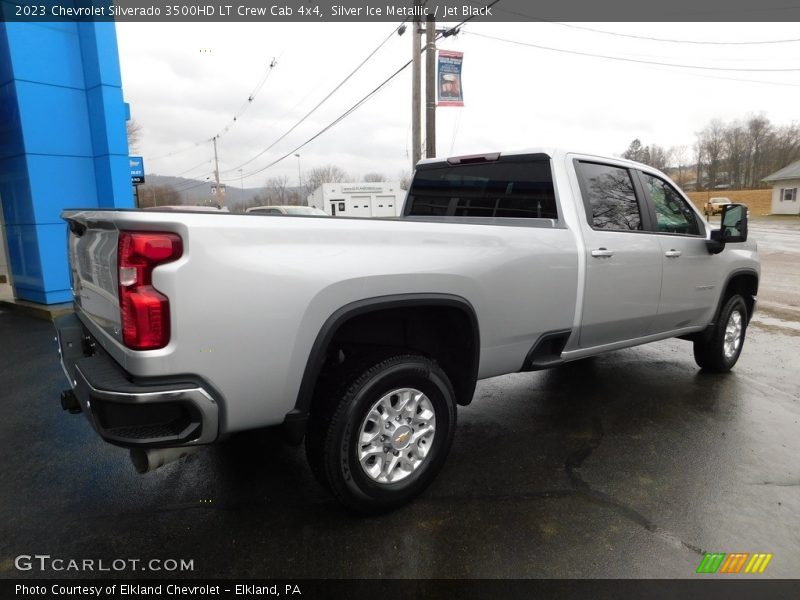 Silver Ice Metallic / Jet Black 2023 Chevrolet Silverado 3500HD LT Crew Cab 4x4