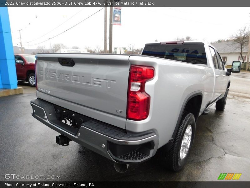 Silver Ice Metallic / Jet Black 2023 Chevrolet Silverado 3500HD LT Crew Cab 4x4
