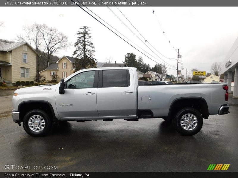  2023 Silverado 3500HD LT Crew Cab 4x4 Silver Ice Metallic