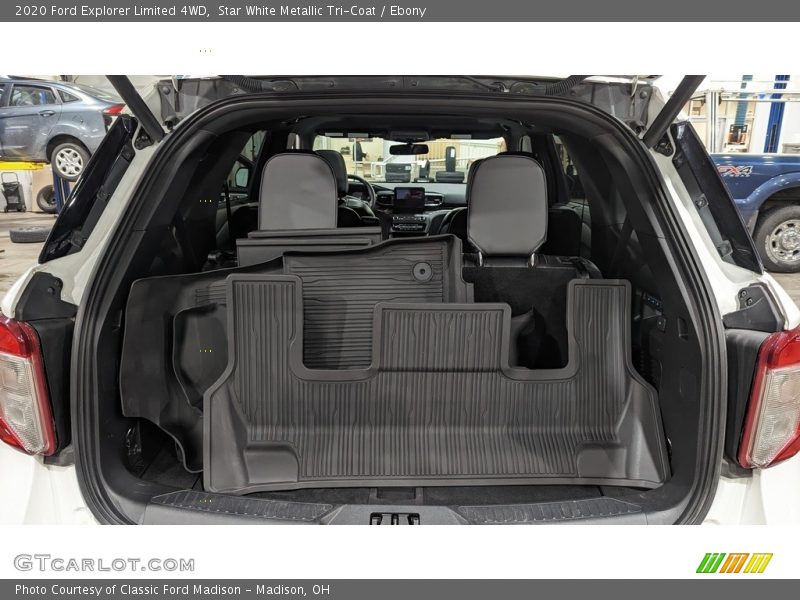 Star White Metallic Tri-Coat / Ebony 2020 Ford Explorer Limited 4WD