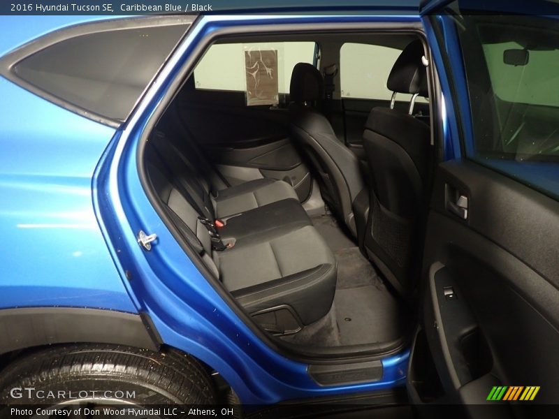 Caribbean Blue / Black 2016 Hyundai Tucson SE