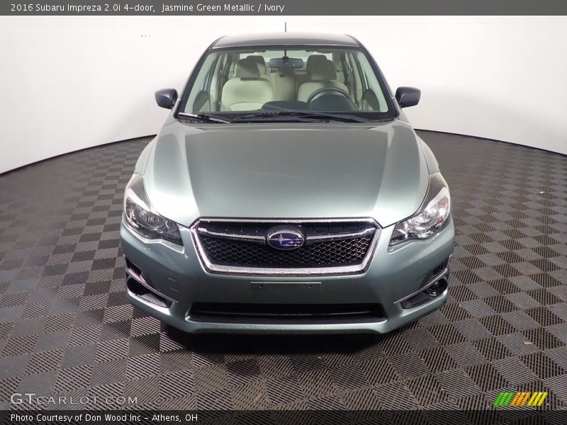 Jasmine Green Metallic / Ivory 2016 Subaru Impreza 2.0i 4-door