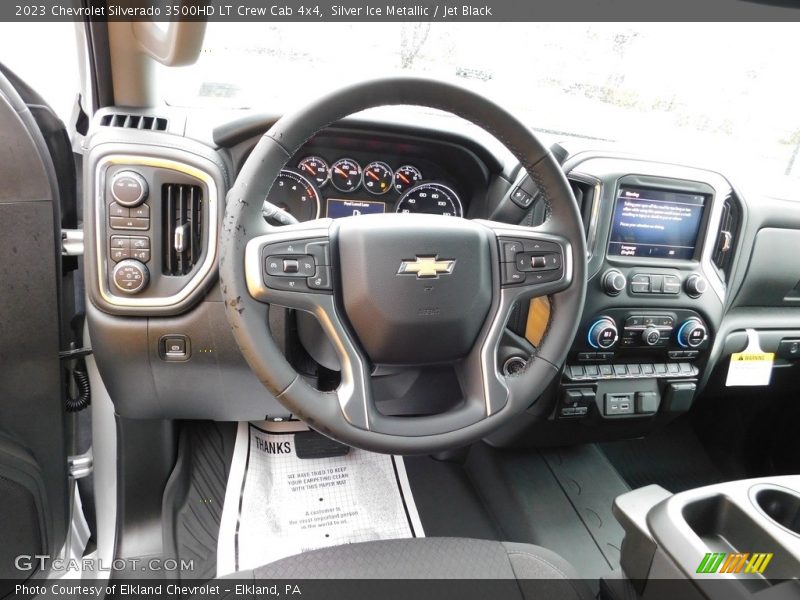 Dashboard of 2023 Silverado 3500HD LT Crew Cab 4x4