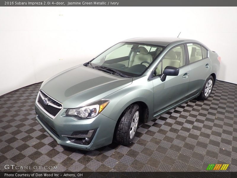 Jasmine Green Metallic / Ivory 2016 Subaru Impreza 2.0i 4-door