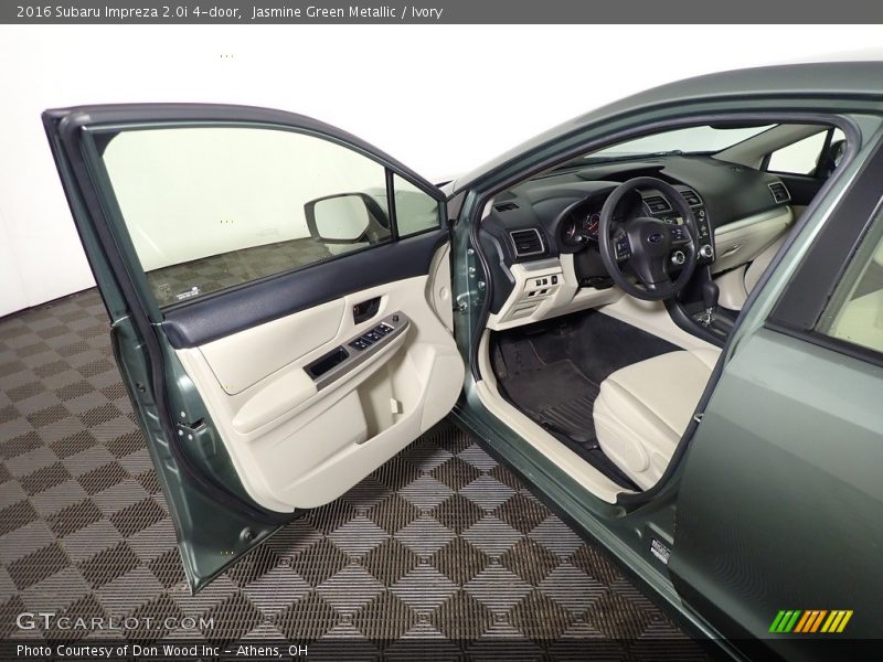 Jasmine Green Metallic / Ivory 2016 Subaru Impreza 2.0i 4-door