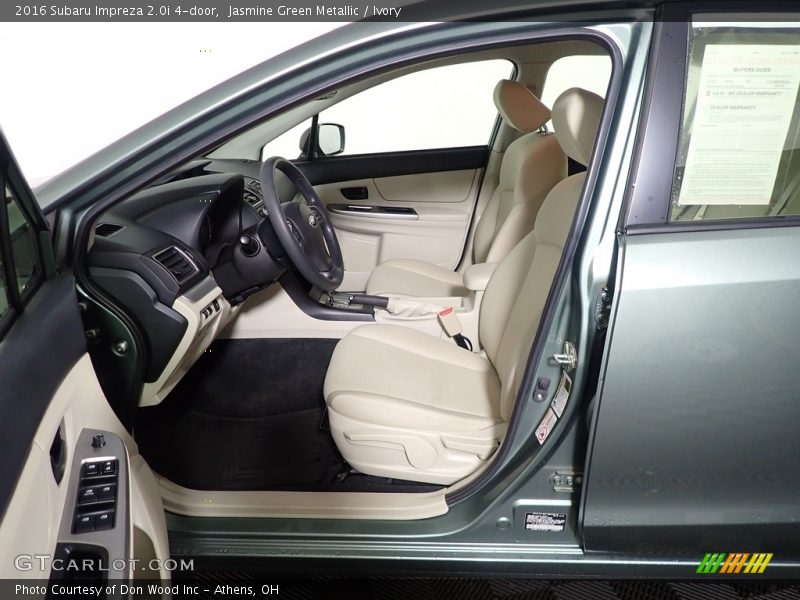  2016 Impreza 2.0i 4-door Ivory Interior