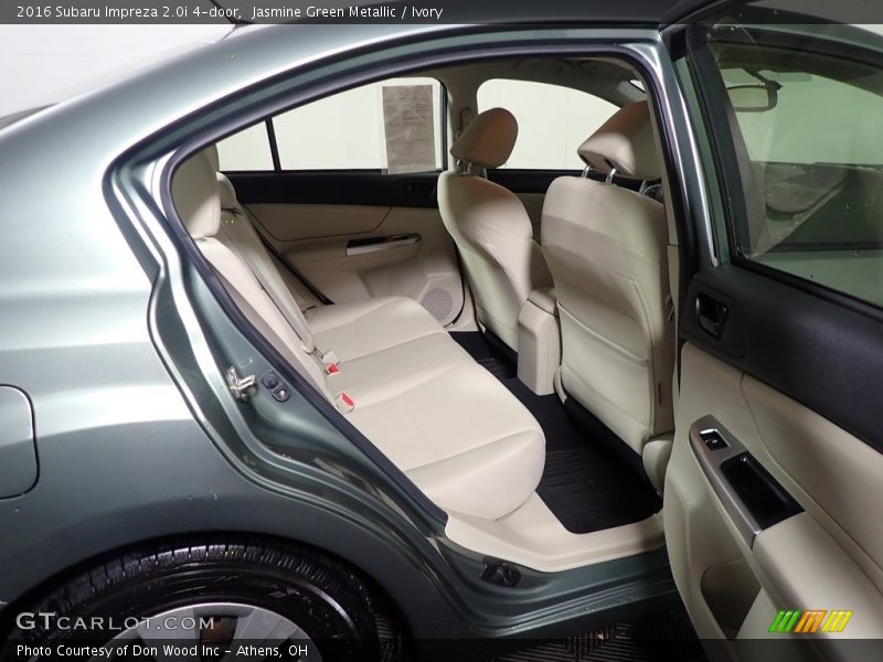 Jasmine Green Metallic / Ivory 2016 Subaru Impreza 2.0i 4-door