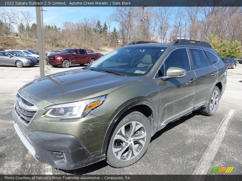 Autumn Green Metallic / Slate Black 2022 Subaru Outback 2.5i Limited