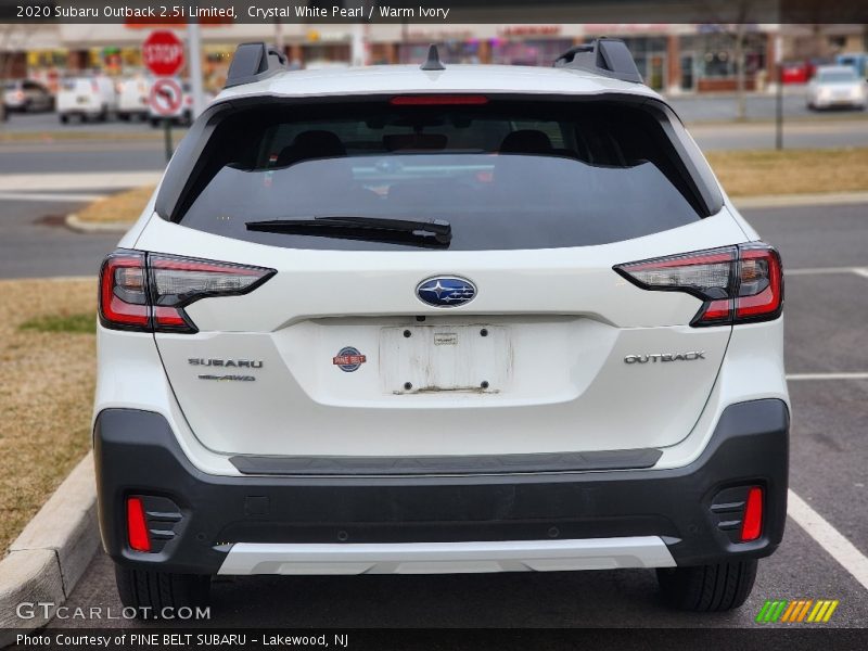 Crystal White Pearl / Warm Ivory 2020 Subaru Outback 2.5i Limited