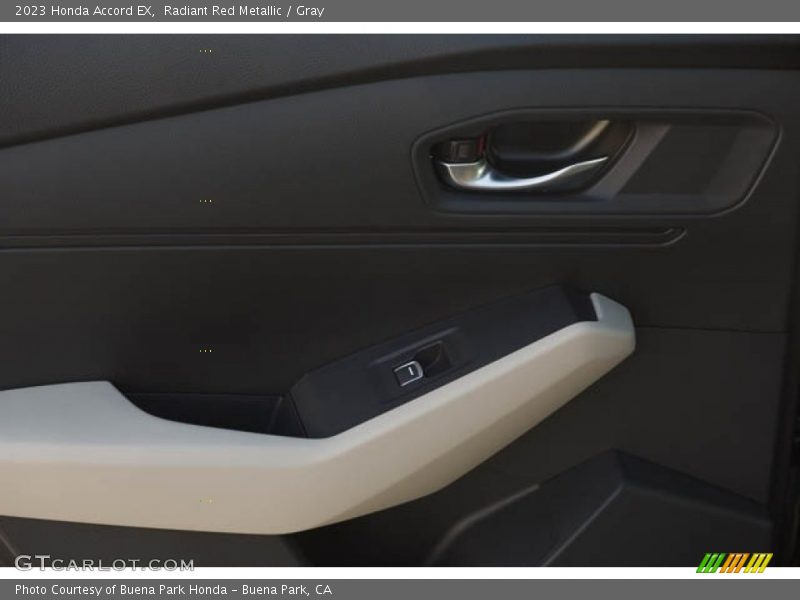Radiant Red Metallic / Gray 2023 Honda Accord EX