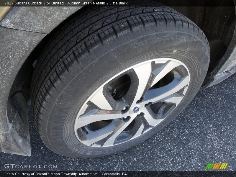 Autumn Green Metallic / Slate Black 2022 Subaru Outback 2.5i Limited