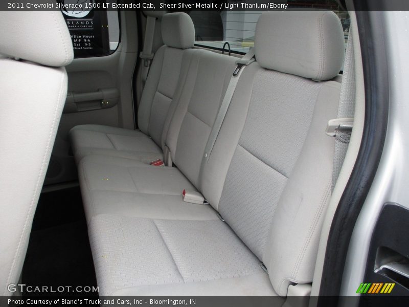 Sheer Silver Metallic / Light Titanium/Ebony 2011 Chevrolet Silverado 1500 LT Extended Cab