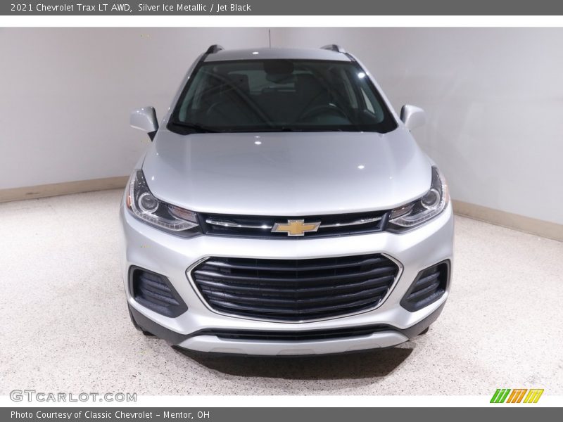 Silver Ice Metallic / Jet Black 2021 Chevrolet Trax LT AWD