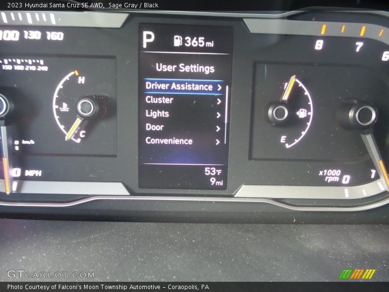  2023 Santa Cruz SE AWD SE AWD Gauges