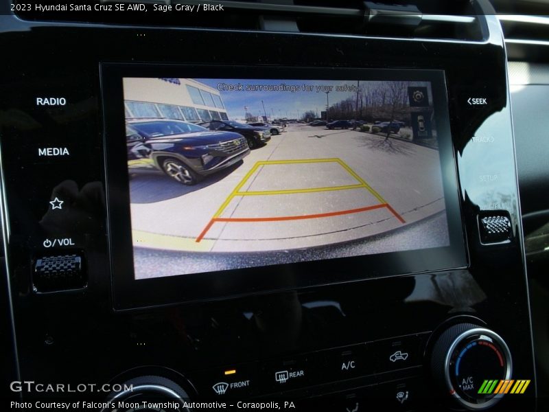 Sage Gray / Black 2023 Hyundai Santa Cruz SE AWD
