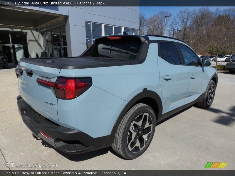 Blue Stone / Black 2023 Hyundai Santa Cruz Limited AWD