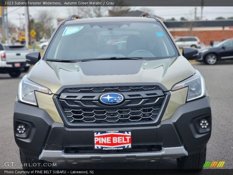 Autumn Green Metallic / Gray 2023 Subaru Forester Wilderness