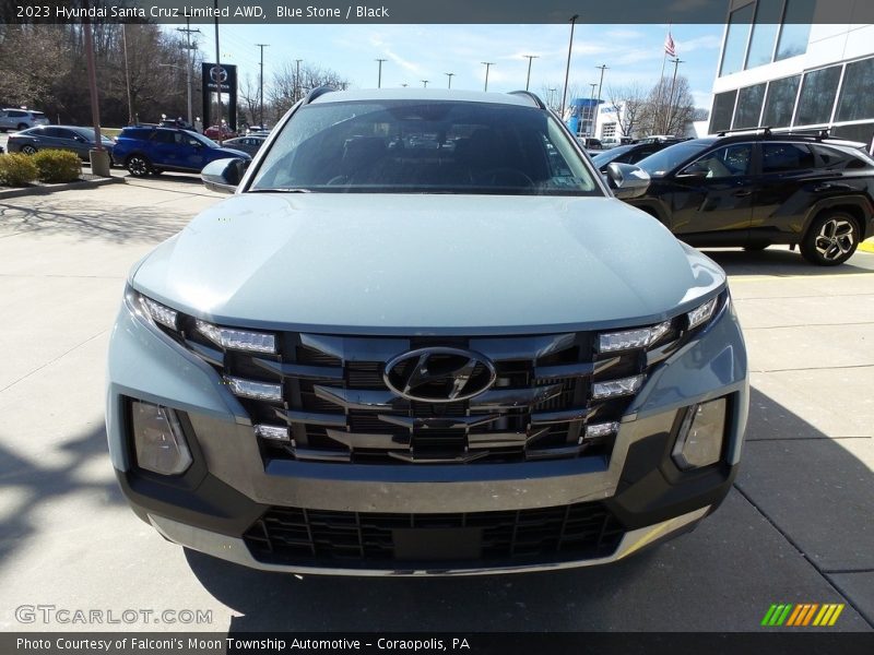 Blue Stone / Black 2023 Hyundai Santa Cruz Limited AWD