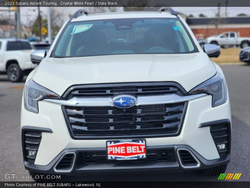 Crystal White Pearl / Slate Black 2023 Subaru Ascent Touring