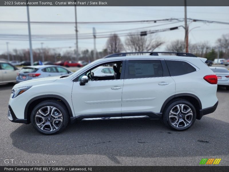 Crystal White Pearl / Slate Black 2023 Subaru Ascent Touring