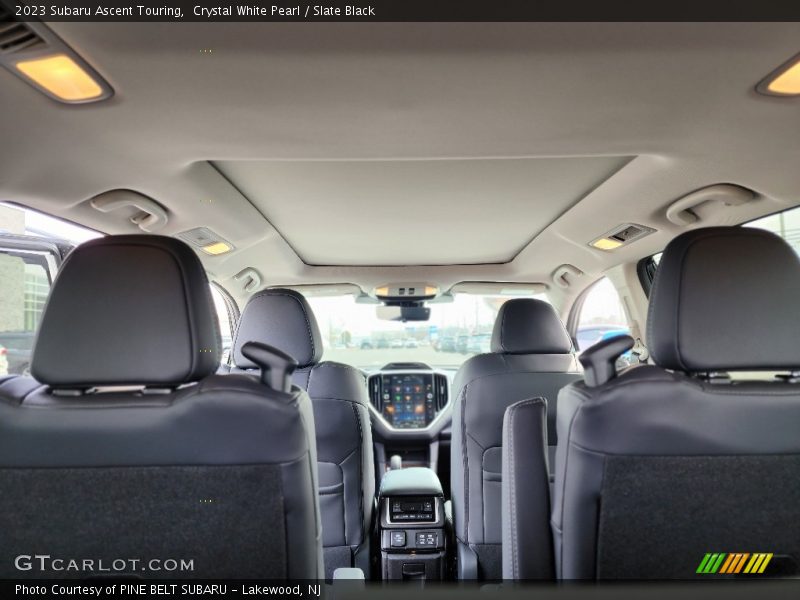 Crystal White Pearl / Slate Black 2023 Subaru Ascent Touring