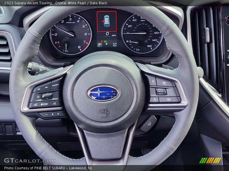 Crystal White Pearl / Slate Black 2023 Subaru Ascent Touring