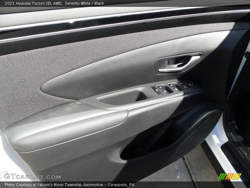 Serenity White / Black 2023 Hyundai Tucson SEL AWD