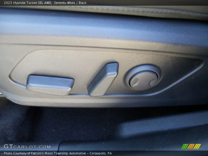 Serenity White / Black 2023 Hyundai Tucson SEL AWD
