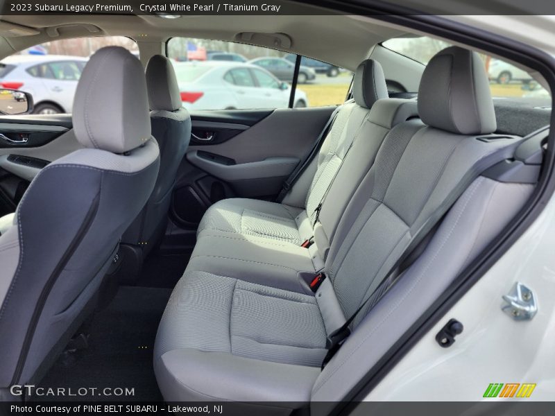 Rear Seat of 2023 Legacy Premium