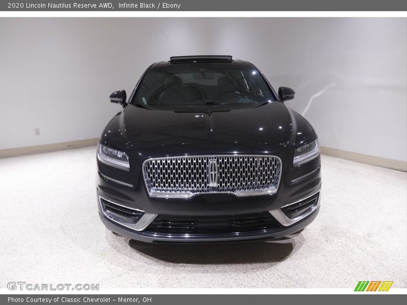 Infinite Black / Ebony 2020 Lincoln Nautilus Reserve AWD