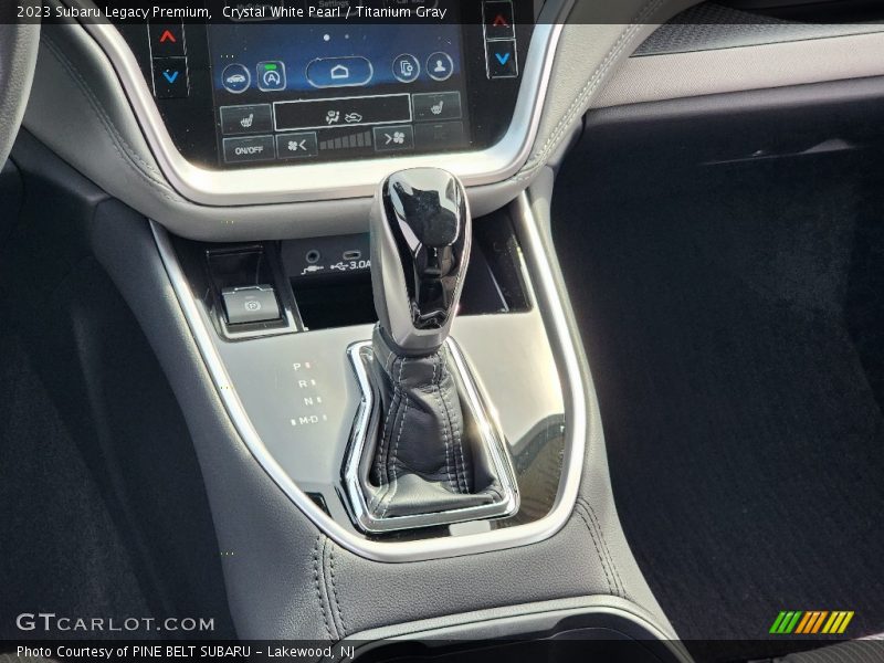  2023 Legacy Premium Lineartronic CVT Automatic Shifter