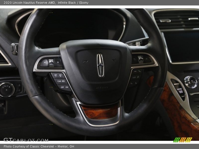 Infinite Black / Ebony 2020 Lincoln Nautilus Reserve AWD