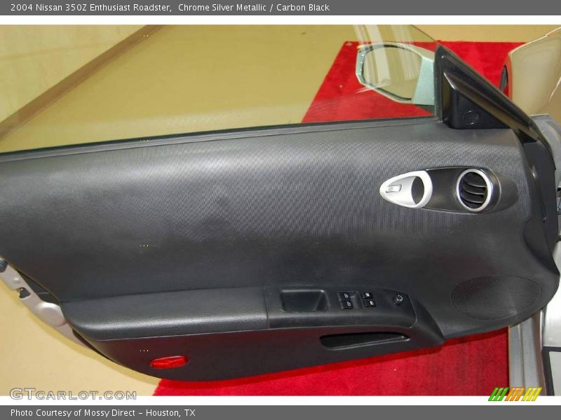 Chrome Silver Metallic / Carbon Black 2004 Nissan 350Z Enthusiast Roadster