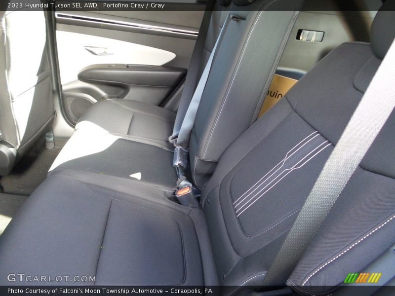 Portofino Gray / Gray 2023 Hyundai Tucson SEL AWD