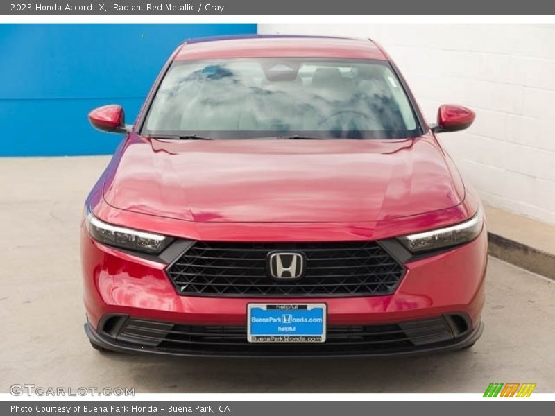 Radiant Red Metallic / Gray 2023 Honda Accord LX