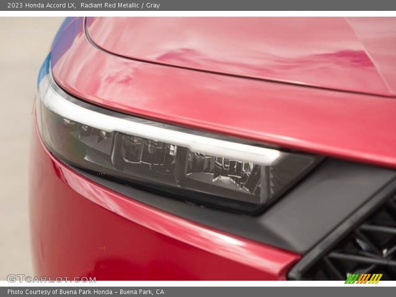 Radiant Red Metallic / Gray 2023 Honda Accord LX